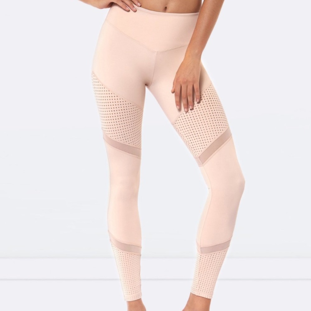 NWT L’URV Race Ready Moto Legging in Blush